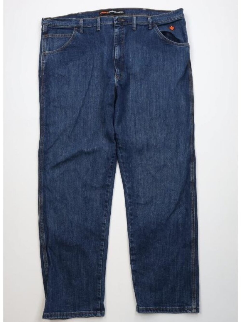 Vintage Y2K Wrangler FR Mens 46x32 Workwear Fire Flame Resistant Denim Jeans